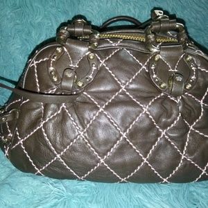 Juicy Couture Purse Soft Leather quilt pattern